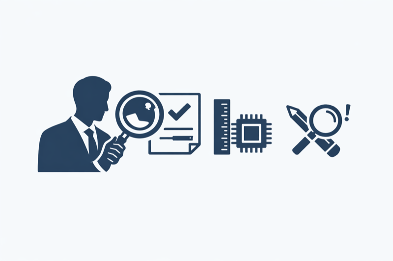 小さなズレも見逃しません