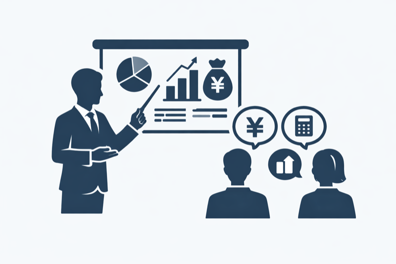 分かりやすい説明を大切にします